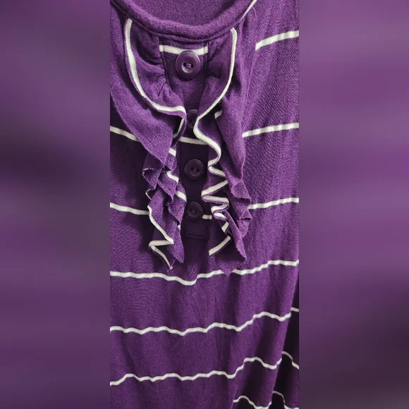 Purple with White Stripes - Picture 2 of 4